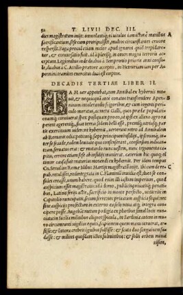 Decadis Tertiae Liber II.