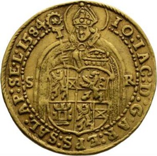 Münze, 2 Dukaten, 1584