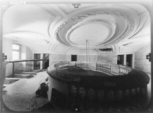 Steinthaleben-Rathsfeld. Jagdschloß (1698-1699, Erweiterung 1908. Innenraum mit Stuckdecke
