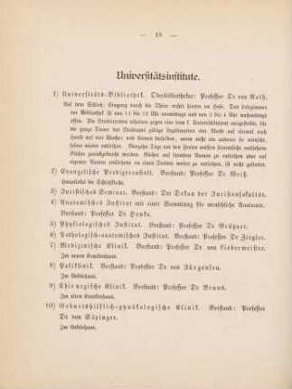 18-21, Universitätsinstitute