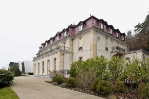 Sachgesamtheit Villa Mumm (Villa mit Torhäusern und Park); Kronberg, Oberer Aufstieg 11