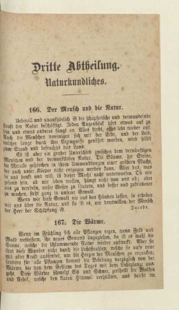Dritte Abtheilung