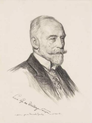 Bildnis Dincklage-Campe, Friedrich von (1839-1918), Freiherr, Schriftsteller, General