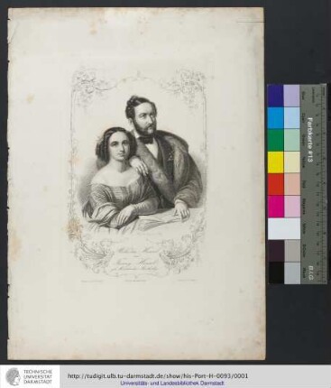 Wilhelm Hensel und Fanny Hensel, geb. Mendelssohn-Bartholdy