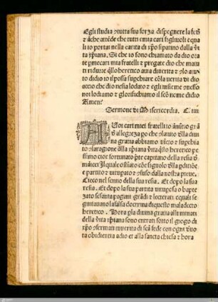 Sermone di misericordia