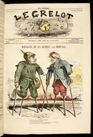 Moralité de la guerre, par Bertall.