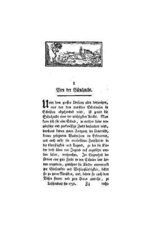 Von der Schulzucht