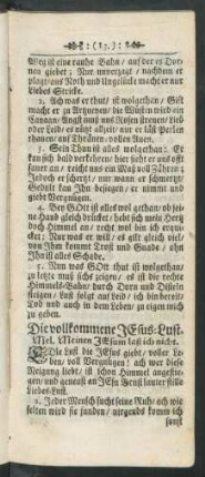 Die vollkommenen JEsus-Lust