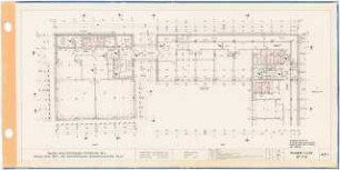 Engelhardt Hof, Berlin: Neubau Bauteile F, G, Übergangsbrücke: Grundriss 1.-3. Obergeschoss 1:50