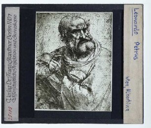 da Vinci, Apostel, Studie zum "Abendmahl"