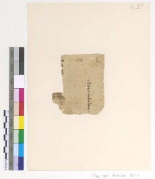 [only a few Coptic letters remain]