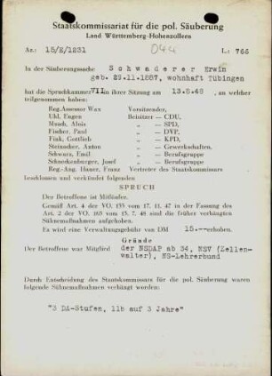 Schwaderer, Erwin