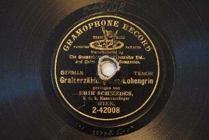 Gralserzählung aus Lohengrin : In fernem Land, unnahbar euren Schritten ; Gralserzählung des Lohengrin aus der Oper "Lohengrin", 3. Akt