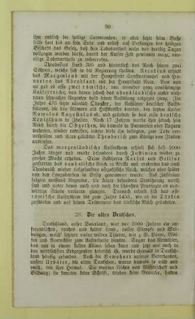 28. Die alten Deutschen