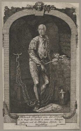 Bildnis des Friderich Freyherr von der Trenck