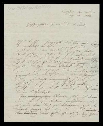 Brief von Louis Spohr an Tobias Haslinger