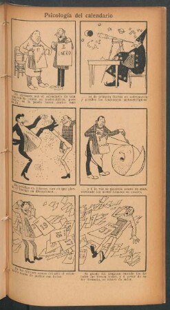 Psicología del calendario - [Cómic]