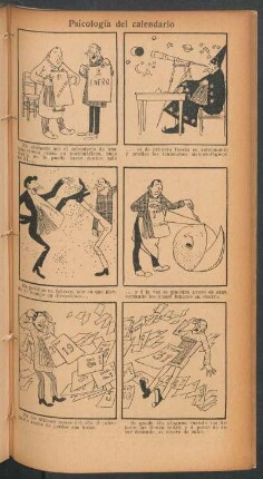 Psicología del calendario - [Cómic]