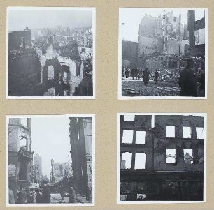 Lübeck - nach der Zerstörung März 1942