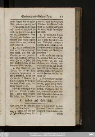 5. Leiden und Tod Jesu.