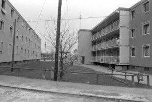 Sozialer Wohnungsbau. Modernisierung und Sanierung der Wohnblocks in der Bellenäckersiedlung