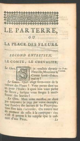 Second entretien.