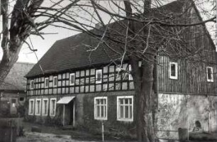 Fachwerkhaus in Gehren : Ort: Jarin / Gehren (Heideblick). Fachwerkhaus