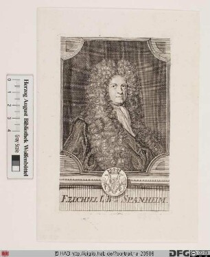 Bildnis Ezechiel Spanheim (1701 Frhr. von)
