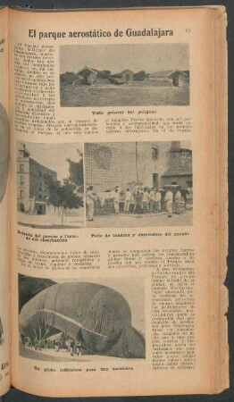 El parque aerostático de Guadalajara