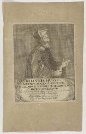 Bildnis des Iohannes Hussus