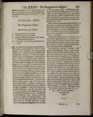 Titulus XXXV. [ - ] Titulus XXXVIII.