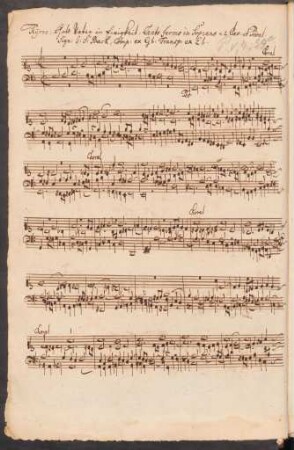 Kyrie Gott Vater in Ewigkeit; org; 3t; BWV 669
