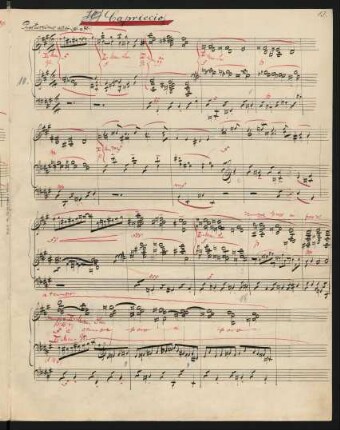 Capriccio; org; op.59,10
