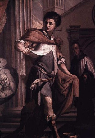 Kaiser Lothar vor seinem Eintritt ins Kloster