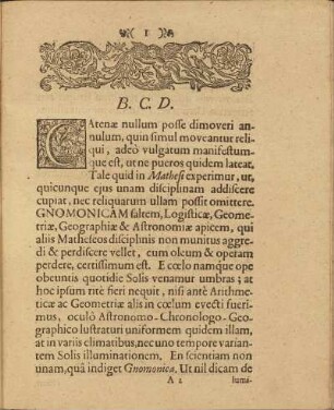 Dissertatio Gnomico-Geographica