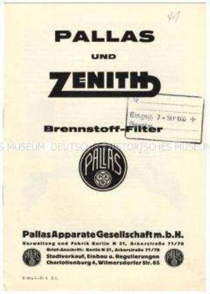 Brennstoff-Filter
