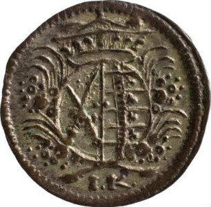 Münze, Pfennig, 1697