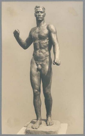 Junger Streiter, 1935, Bronze
