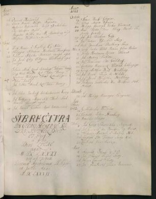 [vertauschte chronologische Reihenfolge von Rektoraten bis Sommerhalbjahr 1682:]