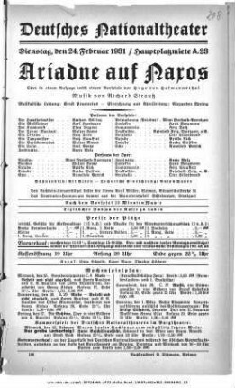 Ariadne auf Naxos
