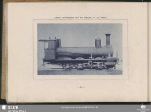3/3 gek. Güterzug-Locomotive der Vereinigten Schweizer Bahnen