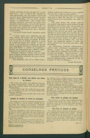 Conselhos práticos