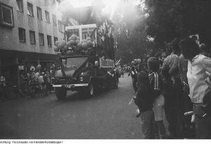 Paderborn, Stadtansichten, Festumzug, August 1981