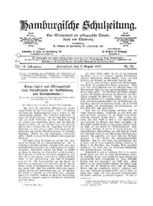 Notwendigkeit und Wirkungskreis einer Reichsbehörde für Volksbildung und Volksschulwesen : III.