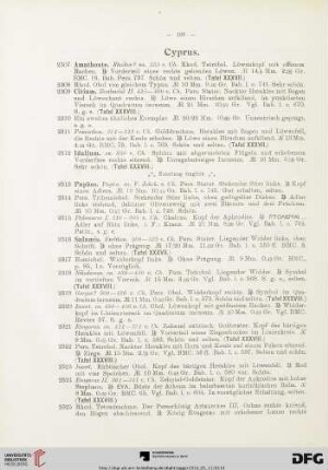 Cyprus (Nr. 2307-2334)