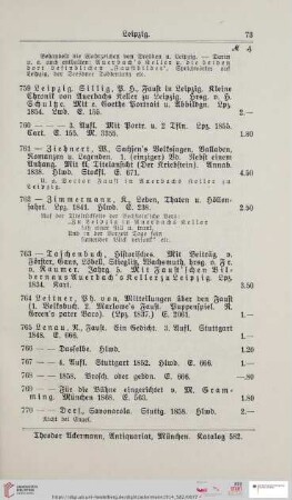 Leipzig (Nr. 759 - 770)