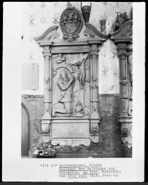Epitaph des Balthasar von Hornstein