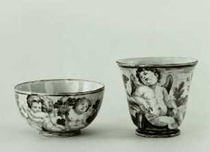 Becher und Schale