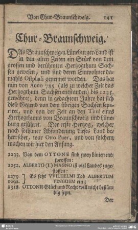 Chur-Braunschweig