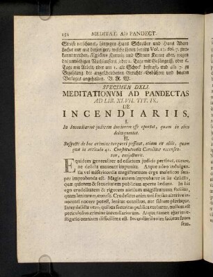 156-172, Ad Lib. XLVII. Tit. IX. De Incendio, Ruina, ...
